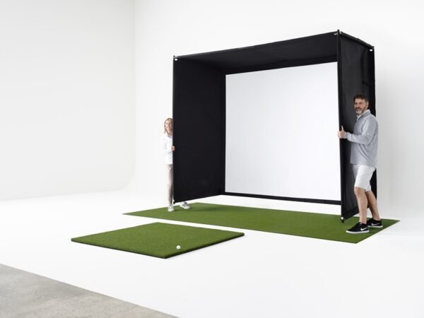 Golf simulator slagkooi makkelijk te verplaatsen