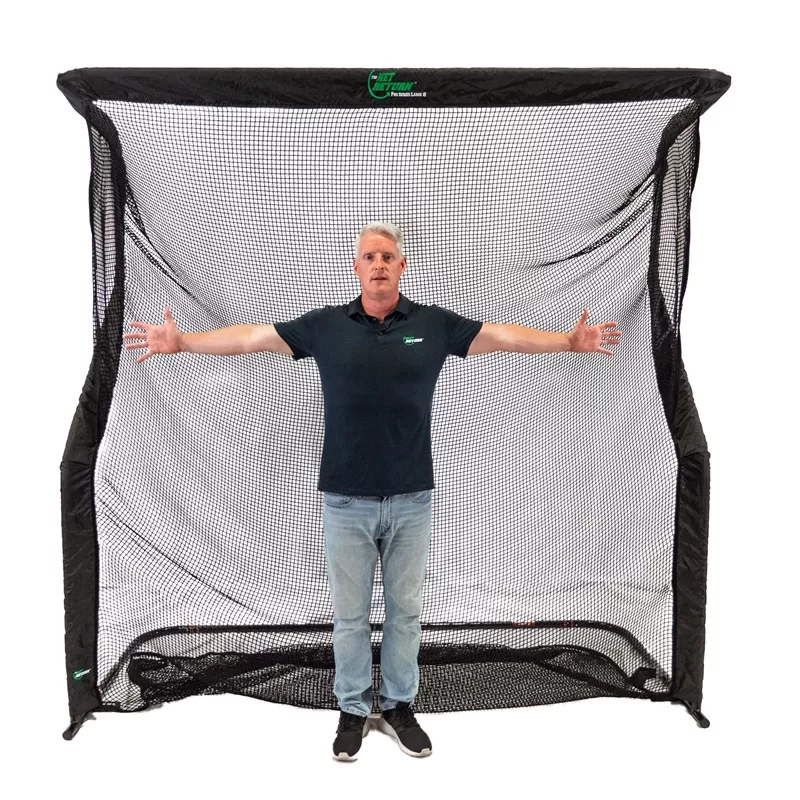 The Net Return Pro Series Large 8 golf net - 2,44m x 2,44 - Afbeelding 2