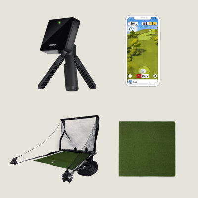 Compleet Garmin R10 golf simulator pakket